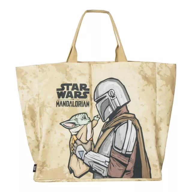 Taška Star Wars - The Mandalorian XL (plátenná) - Plážová taška