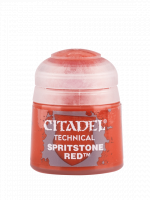 Citadel Technical Paint (Spritstone Red) - textúrová farba, červená