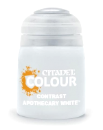 Citadel Contrast Paint (Apothecary White) - kontrastná farba - biela