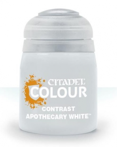 Citadel Contrast Paint (Apothecary White) - kontrastná farba - biela