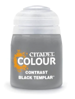Citadel Contrast Paint (Black Templar) - kontrastná farba - čierna