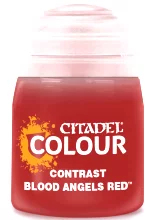 Citadel Contrast Paint (Blood Angels Red) - kontrastná farba - červená