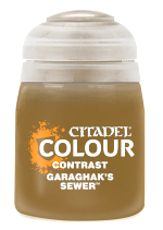 Citadel Contrast Paint (Garaghak's Sewer) - kontrastná farba - hnedá