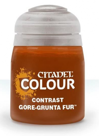 Citadel Contrast Paint (Gore-grunta Fur) - kontrastná farba - hnedá