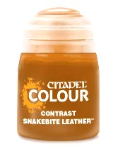 Citadel Contrast Paint (Snakebite Leather) - kontrastná farba - hnedá