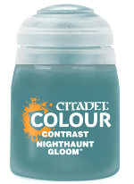 Citadel Contrast Paint (Nighthaunt Gloom) - kontrastná farba - modrá 2022