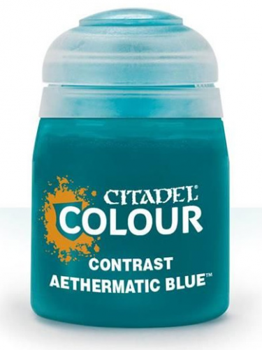 Citadel Contrast Paint (Aethermatic Blue) - kontrastná farba - modrá