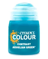 Citadel Contrast Paint (Akhelian Green) - kontrastná farba - modrá
