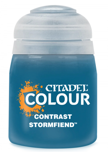 Citadel Contrast Paint (Stormfiend) - kontrastná farba - modrá 