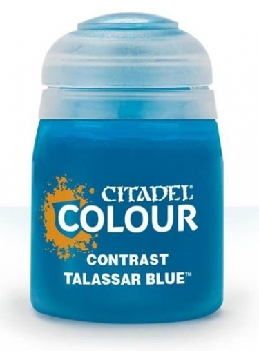 Citadel Contrast Paint (Talassar Blue) - kontrastná farba - modrá
