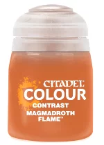Citadel Contrast Paint (Magmadroth Flame) - kontrastná farba - oranžová