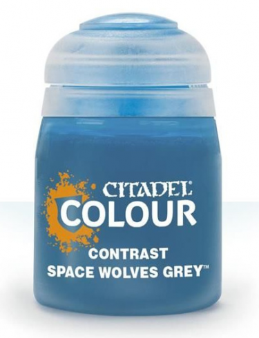 Citadel Contrast Paint (Space Wolves Grey) - kontrastná farba - šedá