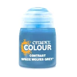 Citadel Contrast Paint (Space Wolves Grey) - kontrastná farba - šedá