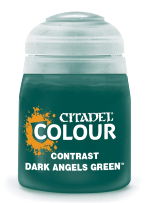 Citadel Contrast Paint (Dark Angels Green) - kontrastná farba - zelena