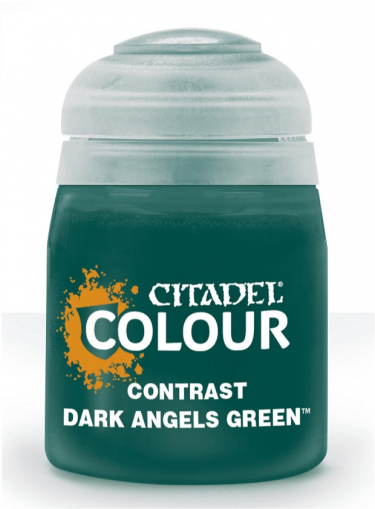 Citadel Contrast Paint (Dark Angels Green) - kontrastná farba - zelena