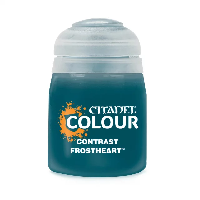 Citadel Contrast Paint (Frostheart) - kontrastná farba - zelená