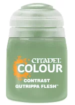 Citadel Contrast Paint (Gutrippa Flesh) - kontrastná farba - zelená