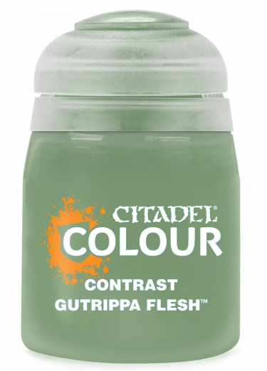Citadel Contrast Paint (Gutrippa Flesh) - kontrastná farba - zelená