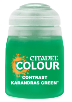 Citadel Contrast Paint (Karandras Green) - kontrastná farba - zelená 
