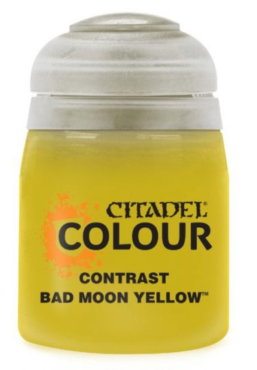 Citadel Contrast Paint (Bad Moon Yellow) - kontrastná farba - žltá