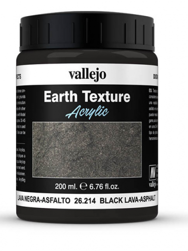 Textúrová farba - Black Lava-Asphalt (Vallejo)