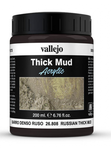 Textúrová farba - Russian Mud (Vallejo)