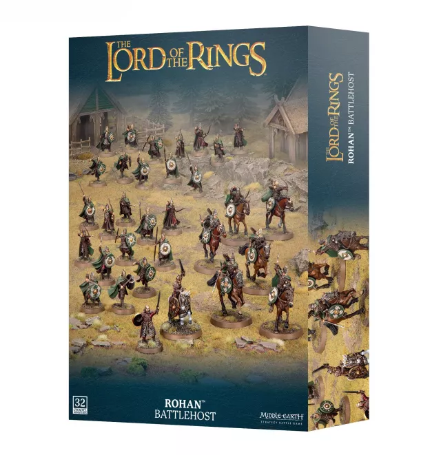 Stolová hra The Hobbit - Middle-Earth Strategy Battle Game - Rohan Battlehost (32 figúrok) - Lord of the Rings