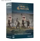 Stolová hra The Lord of the Rings - Hill Tribesmen Commanders (figúrky) - Middle-Earth Strategy Battle Game
