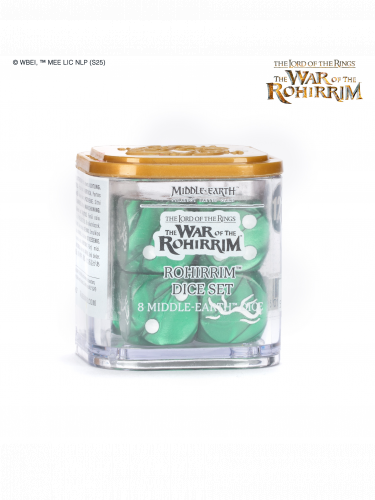 Kocky The Lord of the Rings - Middle-Earth Strategy Battle Game - Rohirrim Dice Set