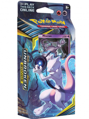 Kartová hra Pokémon TCG: Unbroken Bonds - Mewtwo (Starter set)