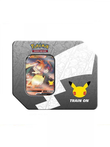 Kartová hra Pokémon TCG: Celebrations - Lances Charizard V Big Tin