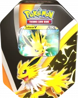 Kartová hra Pokémon TCG - Eevee Evolution Tin Jolteon V