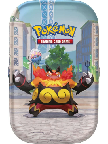 Kartová hra Pokémon TCG - Emboar Lumiose City Mini Tin