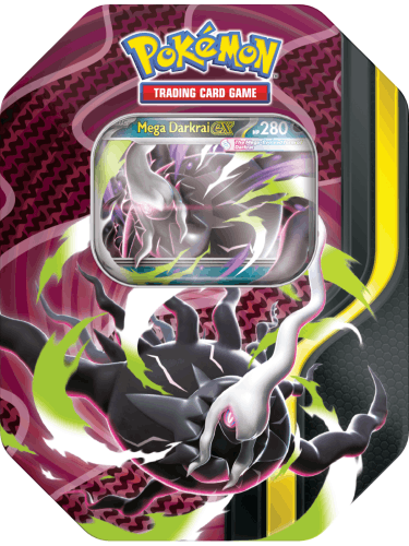 Kartová hra Pokémon TCG: Mega Forces Tin - Mega Darkrai ex Tin