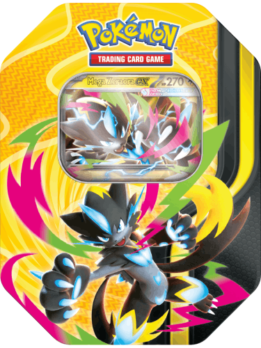 Kartová hra Pokémon TCG: Mega Forces Tin - Mega Zeraora ex Tin