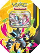Kartová hra Pokémon TCG: Mega Forces Tin - Mega Zeraora ex Tin - Zberateľská kartová hra TCG