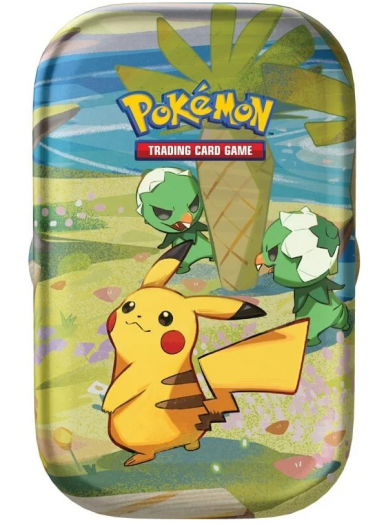 Kartová hra Pokémon TCG - Paldea Pals Mini Tin: Pikachu & Capsakid