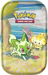 Kartová hra Pokémon TCG - Paldea Pals Mini Tin: Sprigatito & Fidough