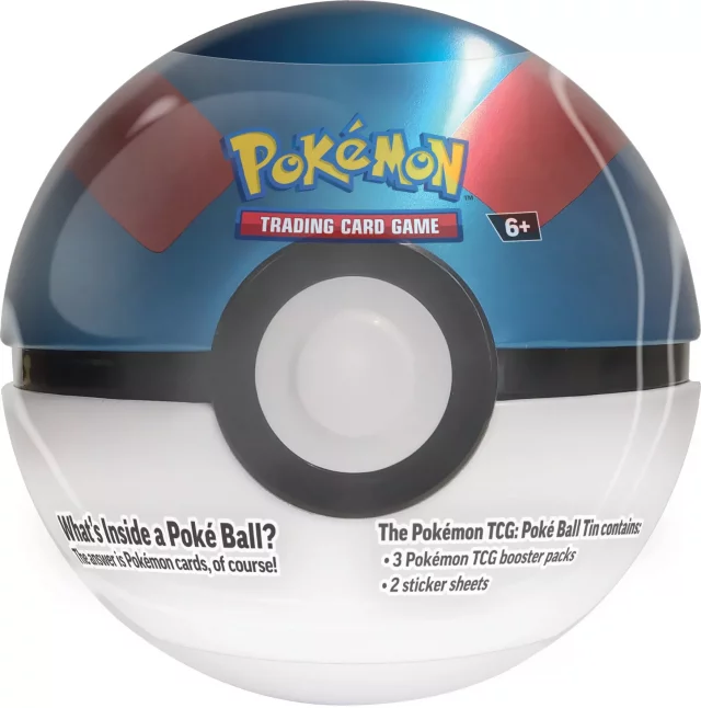 Kartová hra Pokémon TCG - Poké Ball Tin: Great Ball (Q3 2023)
