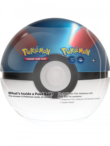 Kartová hra Pokémon TCG: Pokémon GO - Great Ball Tin