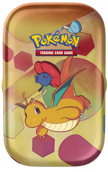 Kartová hra Pokémon TCG: Scarlet & Violet 151 - Mini Tin: Dragonite & Vileplume
