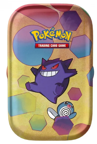 Kartová hra Pokémon TCG: Scarlet & Violet 151 - Mini Tin: Gengar & Poliwag