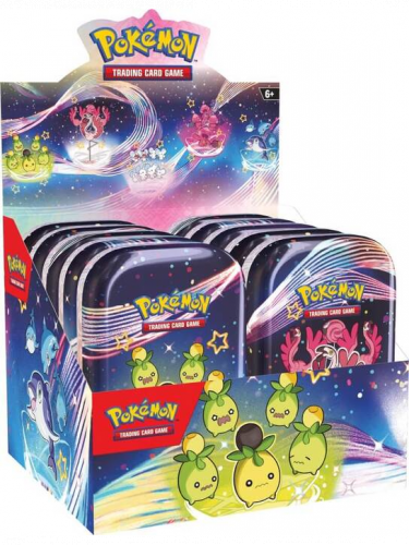 Kartová hra Pokémon TCG: Scarlet & Violet Paldean Fates - Mini Tin Display (10x Mini Tin)