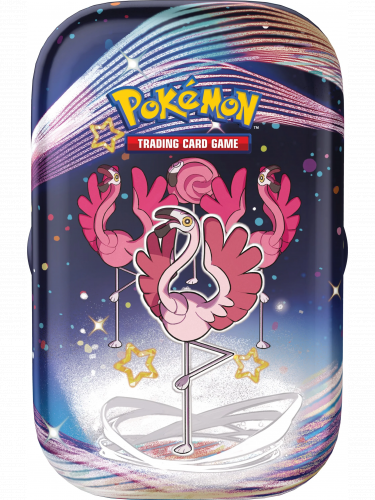 Kartová hra Pokémon TCG: Scarlet & Violet Paldean Fates - Mini Tin: Flamigo