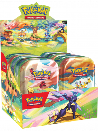 Kartová hra Pokémon TCG: Scarlet & Violet Vibrant Paldea - Mini Tin Display (10x Mini Tin)