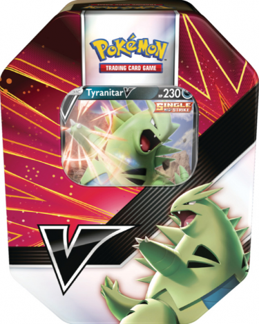 Kartová hra Pokémon TCG - V Strikers Tin - Tyranitar V