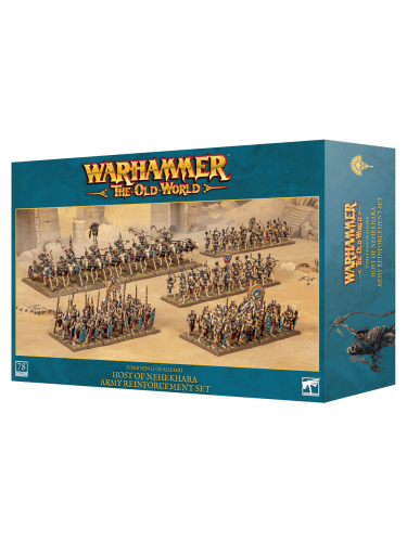 Warhammer The Old World - Tomb Kings of Khemri: Hostina Nehekhary - Army Reinforcement Set (78 figúrok)