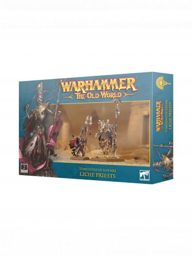 Warhammer The Old World - Tomb Kings of Khemri - Liche Priests (2 figúrky)