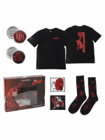 Darčeková sada Marvel - Daredevil (tričko, odznaky, nášivky, ponožky) (veľkosť XL)