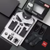 Darčeková sada Marvel - Punisher (tričko, odznaky, nášivky, ponožky) (veľkosť XL) - Nášivka